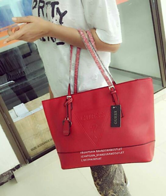 new-in-guess-large-tote-bagแท้-outlet-พร้อมส่งอีกรอบค่ะ