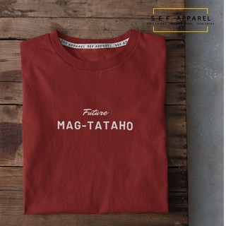 เสื้อวินเทจชาย - Sef อนาคต Magtataho สําหรับผู้ชายและผู้หญิงมินิมอล Unisex เสื้อยืดและเสื้อยืด