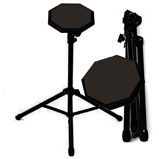 สินค้า At First แป้นซ้อมกลอง พร้อมขาตั้ง และ กระเป๋า Drum Practice Pad + Stand + Bag