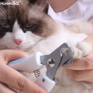 Harmcat กรรไกรตัดเล็บสุนัขและแมว คีมตัดเล็บ ที่ตัดเล็บ แบบปากคีม คมมาก ไม่ทำให้สัตว์เลี้ยงเจ็บ ตัดง่าย พร้อมตะไบเล็บ