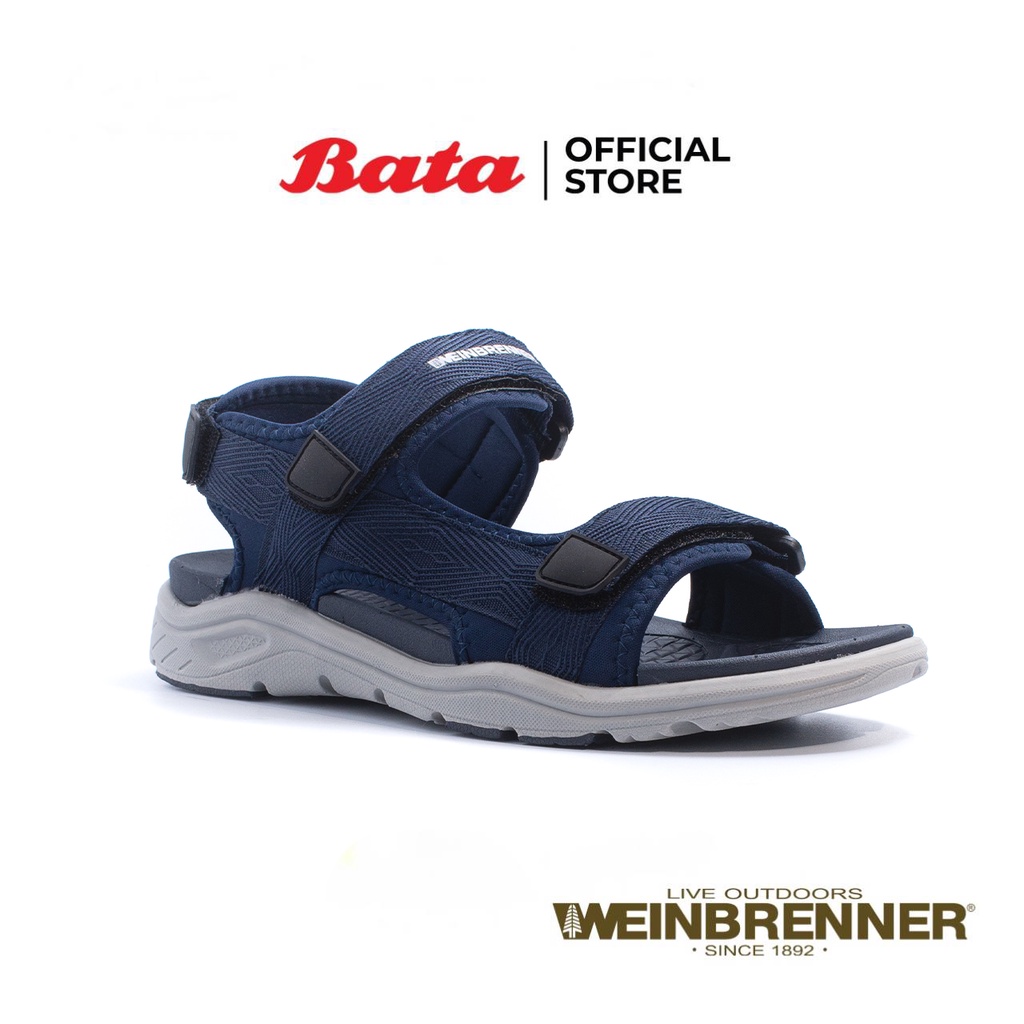 bata-บาจา-ยี่ห้อ-weinbrenner-รองเท้าแตะ-รองเท้ารัดส้น-สวมลำลอง-เพื่อสุขภาพ-ทะมัดทะแมง-สำหรับผู้ชาย-รุ่น-sheffield-สีน้ำเงิน-8519052