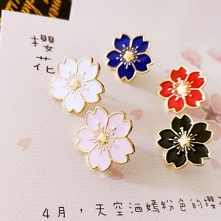 มีของพร้อมส่ง!! เข็มกลัด PIN - ซากุระ