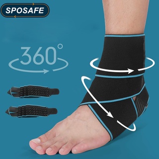 Sposafe สนับข้อเท้า ป้องกันการบาดเจ็บ สําหรับบาสเก็ตบอล วิ่ง ขี่จักรยาน เดิน 1 ชิ้น