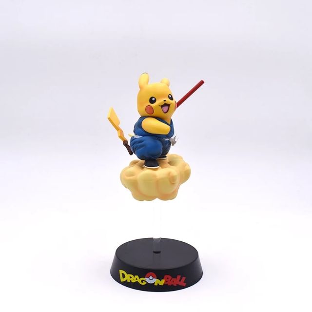 pikachu-cosplay-dragonball-model-pvc-15cm-โมเดล-ปิกกาจู-ใส่ชุดเซนไซย่า