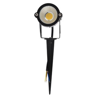 Garden decoration lights LED GARDEN SPIKE LIGHT CARINI LCW2020-5 ALUMINIUM MODERN BLACK External lamp Light bulb ไฟตกแต่