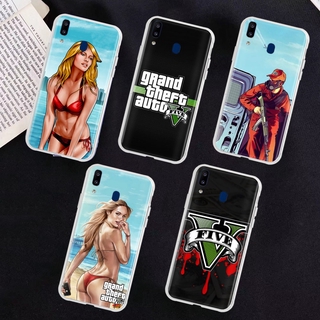 เคสโทรศัพท์มือถือ แบบใส ลายเกม Tecno Spark AIR 7 8 Go 5 6 7P Pro GTA 5