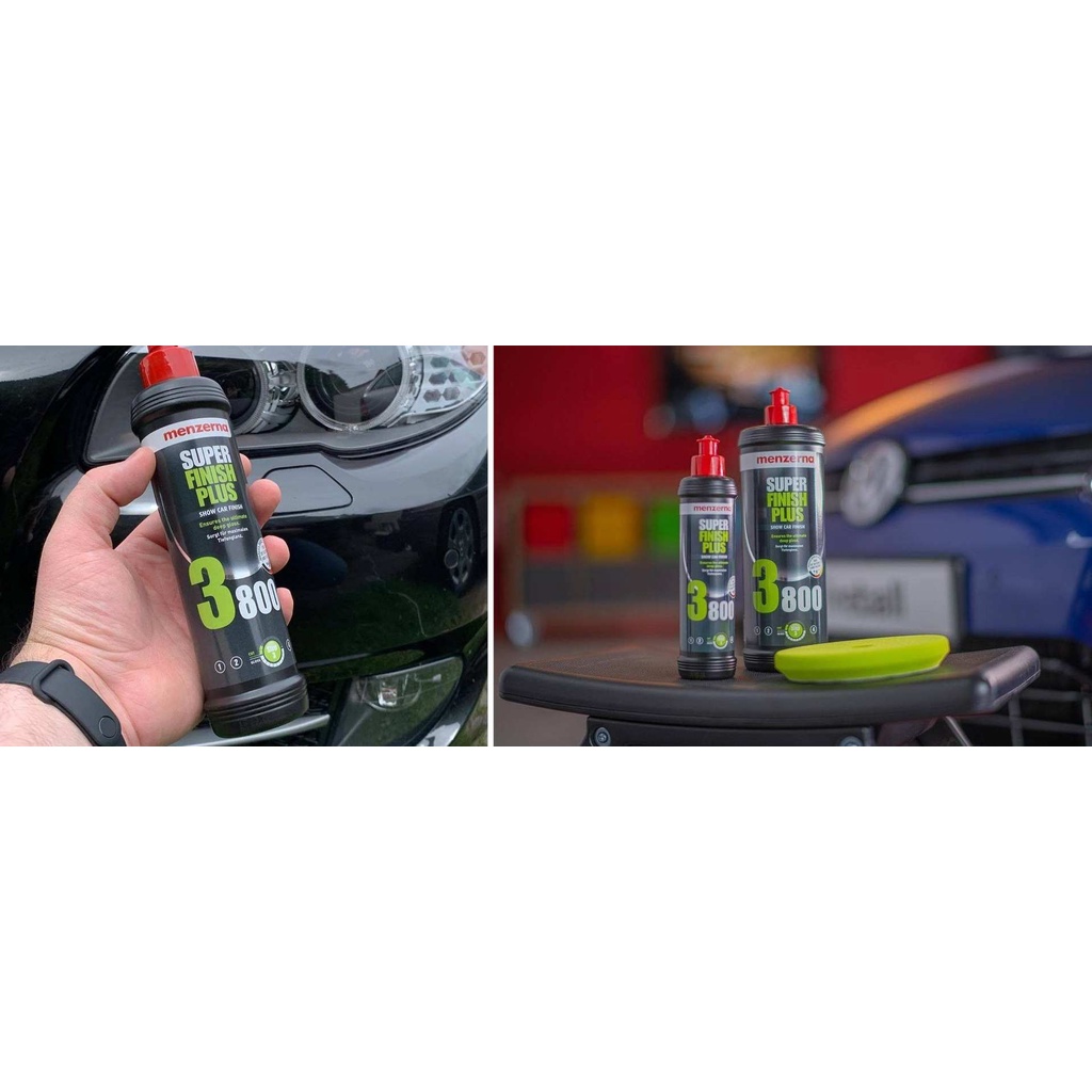 Menzerna Super Finish Plus 3800 - 1 Litre Car Polish - 22992.261.001 - Made In Germany