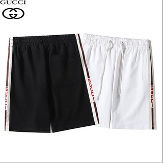 shorts GU ใหม่เว็บฝ้ายคลาสสิกกางเกงขาสั้นสบาย ๆ