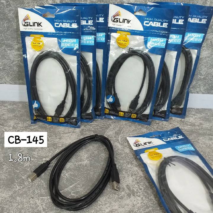 ส่งจากไทย-glink-cb145-1-8ม-printer-usb-พร้อมส่ง-cb-145-จีลิงค์-สายปริ๊นเตอร์-ปริ๊นเตอร์