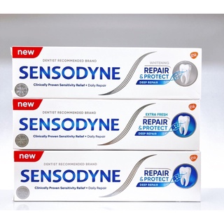 ยาสีฟัน Sensodyne Repair And Protect 100g ยาสีฟันเซ็นโซดายน์