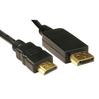 Display Port To HDMI Cable 1.5 M - Black