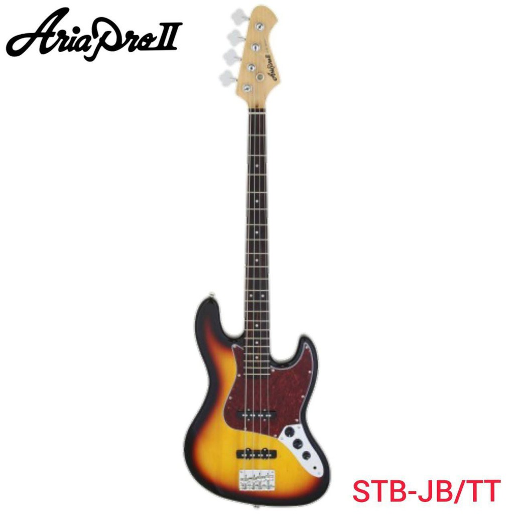 กีตาร์เบส-aria-stb-jb-ttทรง-jazz-bass-เสียงเบสออกชัดเจน-พร้อมกระเป๋า-gigbag