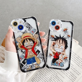 เคสป้องกันโทรศัพท์มือถือ แบบนิ่ม ลายการ์ตูนวันพีช สําหรับ Samsung A02S A02 M02 A10S M22 A52 A52S A72 A32 A50 A50S A30S A20 A30 A71 A51 A11 M11 A12 M12 A10 M10 A20S A03 A13 A22 4G M52 5G