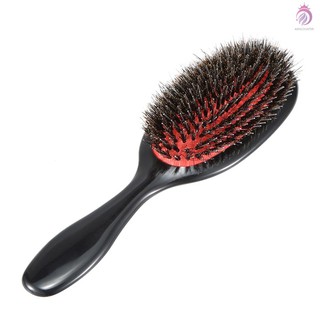 A & N Boar Bristle & Nylon Hair Brush Oval Anti-static Paddle Comb Scalp Massage Hair Care Tool