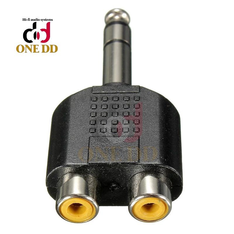 แจ็คmic-stereo-plug-to-2xrca-jack-adapter-1ชิ้น