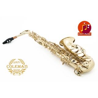 แซกโซโฟน Saxophone Alto Coleman CL-331A Clear Lacquered