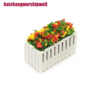 ภาพหน้าปกสินค้า[baishangworshipwell] เตียงดอกไม้จิ๋ว สําหรับตกแต่งบ้านตุ๊กตา ซึ่งคุณอาจชอบสินค้านี้