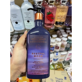 Bath &amp; Body Works Aromatherapy restful moon body lotion 192ml. ของแท้