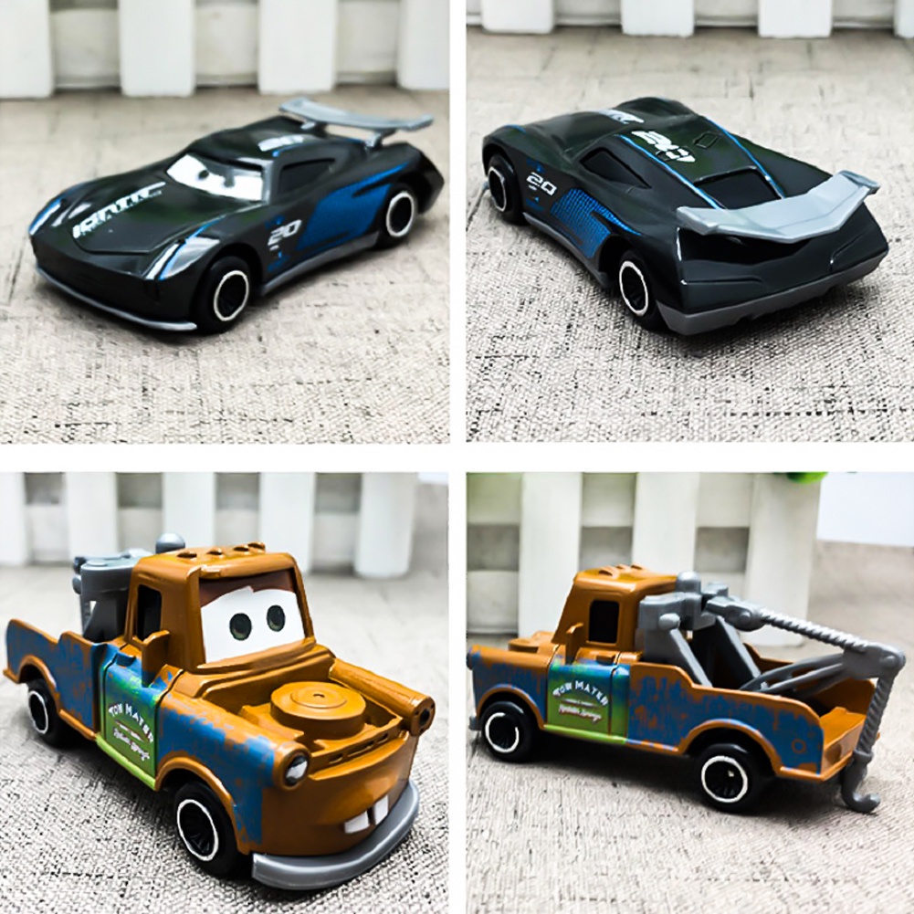 cod-ของเล่นเด็ก-ชุดรถของเล่นไฟฟ้า-รถ6คัน-รถบรรทุก1คัน-รถของเล่น-ของเล่นเด็ก-mcqueen-car
