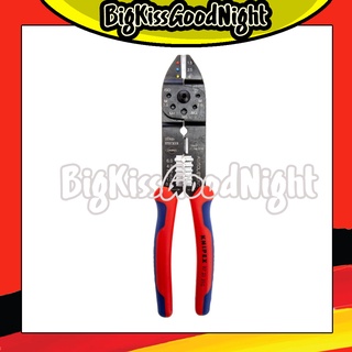 KNIPEX 9721215 Crimping Pliers 215mm คีมย้ำหางปลา คีมย้ำอเนกประสงค์ คีม ...