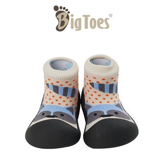 รองเท้าหัดเดินเด็ก Bigtoes ลาย Tail Raccoon