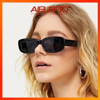 ⚡SUPER DEALS⚡ AIELBRO แว่นแฟชั่น แว่นวินเทจ แว่นตาดารา แคชอาย hip-hop เรโทร พร้อมส่ง