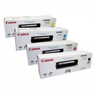 [ส่งฟรี ทักแชท] หมึก CANON 318 (4สี) TONER (Original)