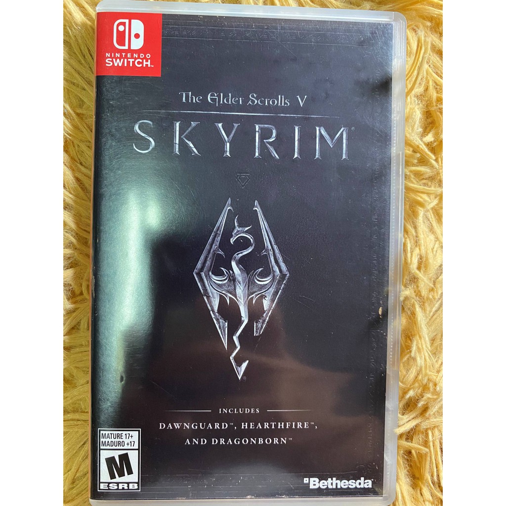 (มือ2) Nintendo Switch : Skyrim Elder Scrolls V แผ่นเกม มือสอง สภาพดี ...