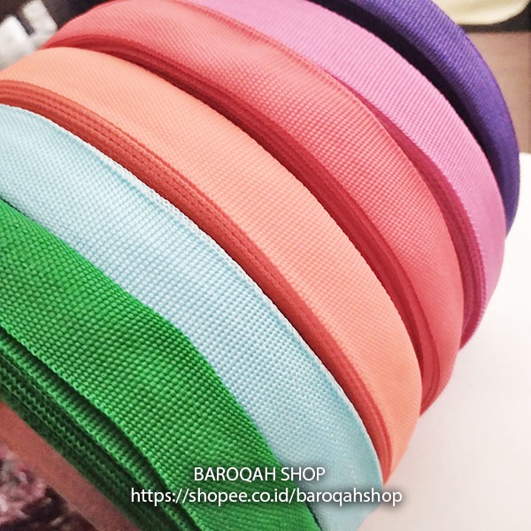 Bisban Webbing PCR Seam Wrap Edge Cover Stitching 2.2 ซม.สายคล้อง ...