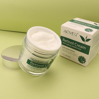 Aliver 50Ml Retinol Extract Face Cream Anti-Aging Antioxidant Revitalizing Skin E Care &amp; Anti X4V2