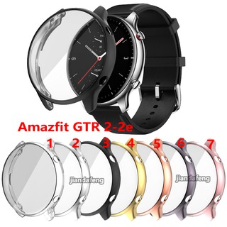 ภาพหน้าปกสินค้าเคสนาฬิกาใส กันรอย TPU ชุบโลหะด้วยไฟฟ้า สำหรับ Huami Amazfit GTR 2 2e ซึ่งคุณอาจชอบสินค้านี้