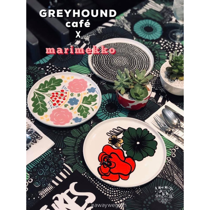 อัพเดตเดือนกันยายน-สีใหม่แก้วและจานเซรามิค-ลายดอกmarimekko-ส่งไวสุดในกรุงเทพ-และต่างจังหวัด