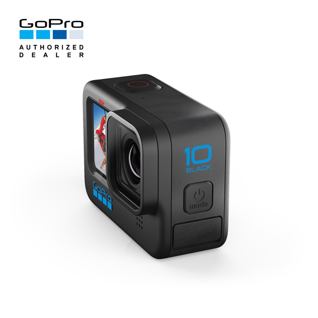 ภาพสินค้าGoPro HERO10 Black กล้อง Action Camera รุ่นใหม่ล่าสุด กันน้ำได้ 10 เมตร ระบบกันสั่น HyperSmooth 4. จากร้าน gopro_by_mentagram บน Shopee ภาพที่ 2