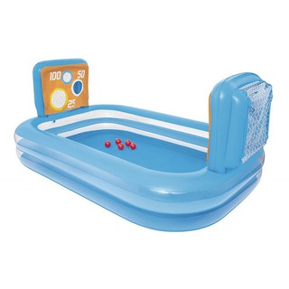 Bestway สระน้ำเป่าลม พร้อมกับเกมยิงลูกบอล Inflatable Bestway Pool with Play Ball