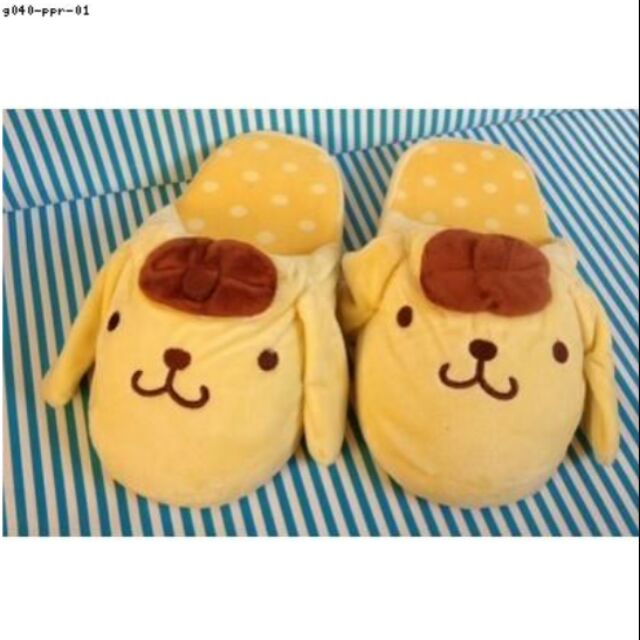 รองเท้าอยู่บ้าน-ลาย-pompompurin-ปอมปอมบุริน