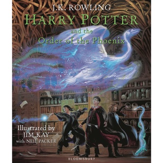 Chulabook(ศูนย์หนังสือจุฬาฯ) |C321 9781408845684 หนังสือ HARRY POTTER AND THE ORDER OF THE PHOENIX (ILLUSTRATED BY JIM KAY WITH NEIL PACKER) (HC)