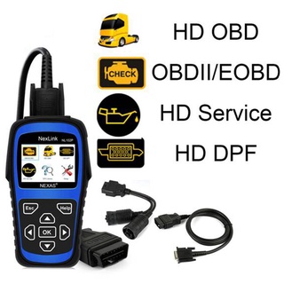 Nexas Nl102P เครื่องสแกนเนอร์อ่านโค้ด OBD2 DPF สําหรับรถบรรทุก