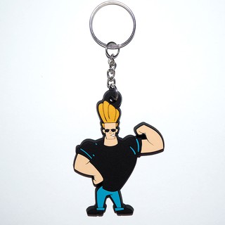 พวงกุญแจยาง Johny Bravo จอห์นนี่ บราโว่