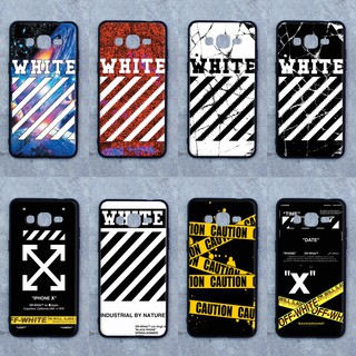 เคส Samsung J2 prime / Grand prime ใช้เคสเดียวกัน ลายWhite ขอบนิ่มหลังแข็ง เคส ถือ เคส Caseเคส TPU ขอบนิ่มหลังแข็ง ไม่ขู