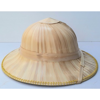 หมวกเจ้าขุน ขนาด ย. 33 ซม. ก. 27 ซม. ทำด้วยใบตาล งานฝีมือจากภูมิปัญญาชาวบ้าน สำหรับใส่แบบแฟชั่น