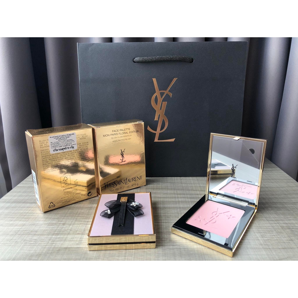 yves-saint-laurent-ysl-face-palette-mon-paris-floral-edition-highlighting-blush-ของแท้-100-ฉลากไทย-ผลิต-12-2018