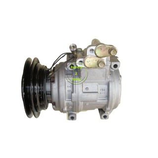 คอมแอร์ เด็นโซ่ 10PA15C คอยาว-มิตซูบิชิ แลนเซอร์ อีคาร์ R12(บิ้ว12V) Compressor denso Mitsubishi LANCER E-car