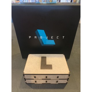 [Laser Cut] Project L Boardgame: Wooden Organizer