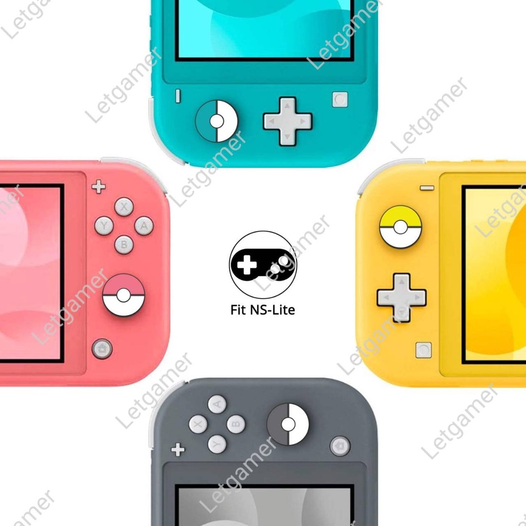 ภาพหน้าปกสินค้ายางครอบปุ่มอนาล็อค / จุกอนาล็อค / ซิลิโคน Nintendo Switch / Switch OLED / Switch Lite จากร้าน letgamer บน Shopee