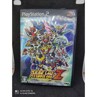 แผ่นแท้ Playstation 2 เกมส์ Super Robot Z สภาพสวย คู่มือครบ แผ่นสวยใส สำหรับสะสม สินค้าดี ไม่มีย้อมแมว