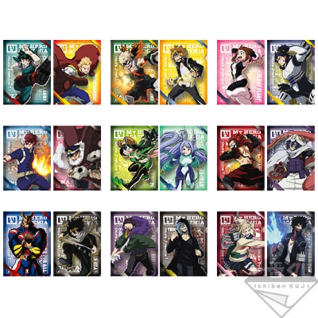 My Hero Academia clear file แฟ้มพลาสติก (1ชุด=2แฟ้ม) | Shopee Thailand
