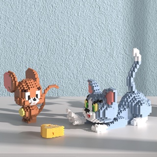 พร้อมส่ง - LEGO TOM&amp;JERRY ชุดตัวต่อ เลโก้