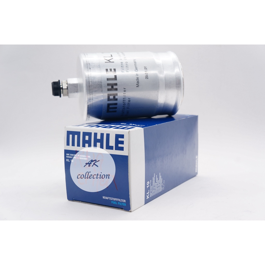 benz-กรองเบนซิน-กรองน้ำมันเชื้อเพลิง-mahle-kl19-เบนซ์-รุ่น-w124-w201-190e-w126-w116-w123-r107-w107-kl19