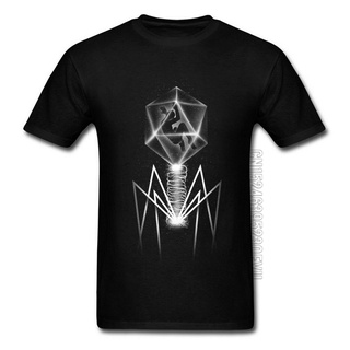 GILDAN เสื้อยืด ผ้าฝ้าย 100% พิมพ์ลาย Bacteriophage ของขวัญวันเกิดSize S-5XL