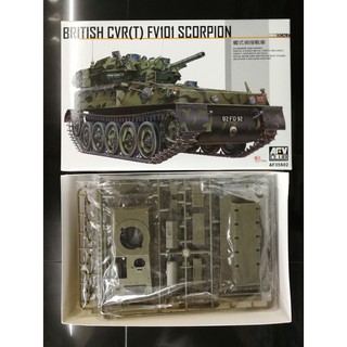 โมเดลประกอบ AFV Club 1/35 AF35S02 British CVR(T) FV101 Scorpion